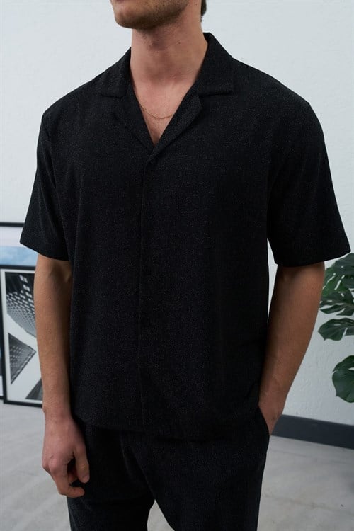 Wholesale Mens Black Shirt