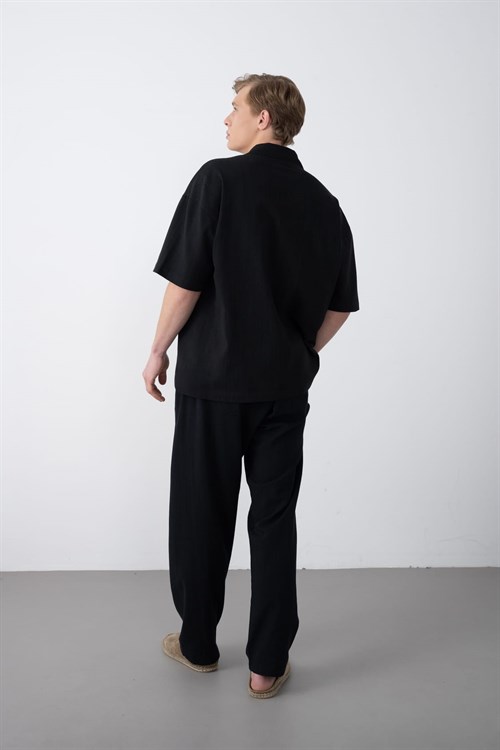 Wholesale Mens Black Shirt