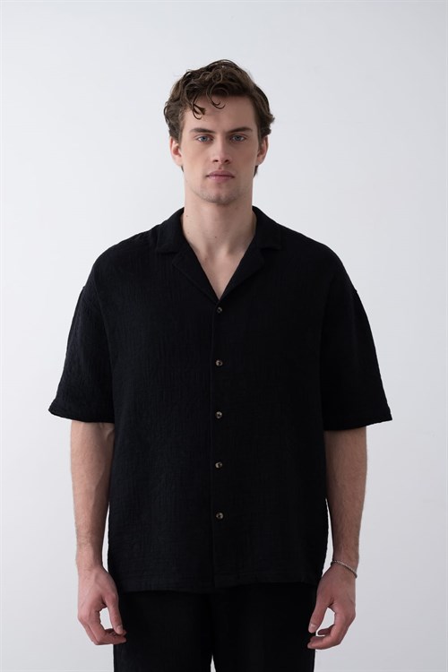Wholesale Mens Black Shirt