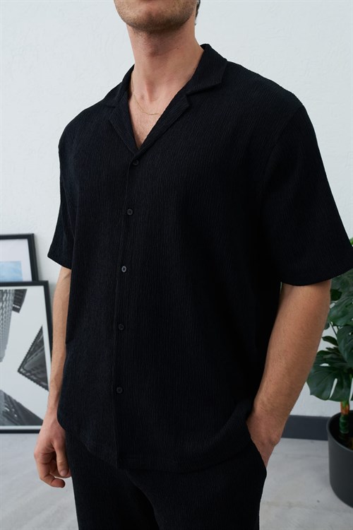 Wholesale Mens Black Shirt