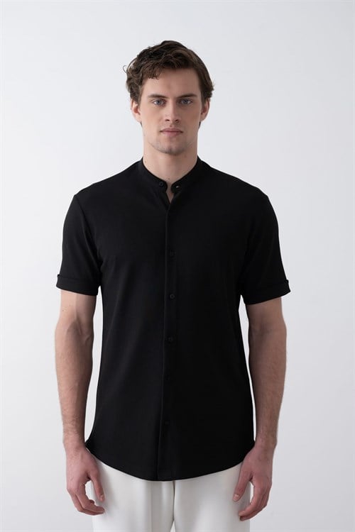 Wholesale Mens Black Shirt