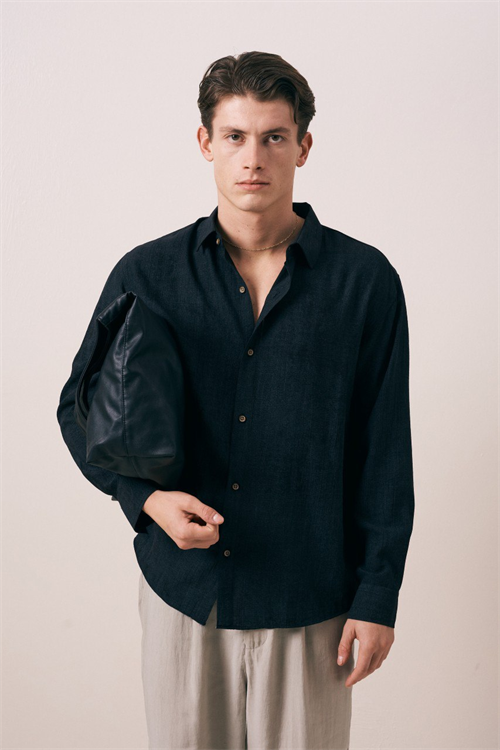 Wholesale Mens Black Shirt