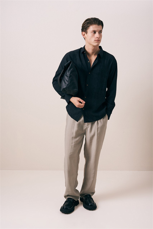 Wholesale Mens Black Shirt