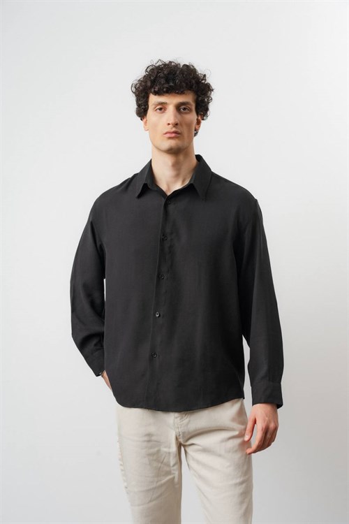 Wholesale Mens Black Shirt