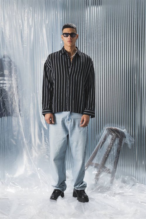 Wholesale Mens Black Shirt