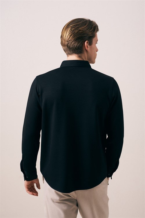 Wholesale Mens Black Shirt