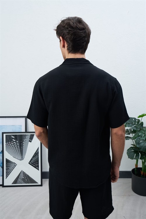 Wholesale Mens Black Shirt