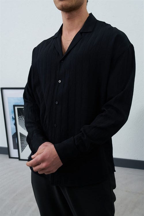 Wholesale Mens Black Shirt