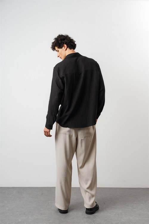 Wholesale Mens Black Shirt