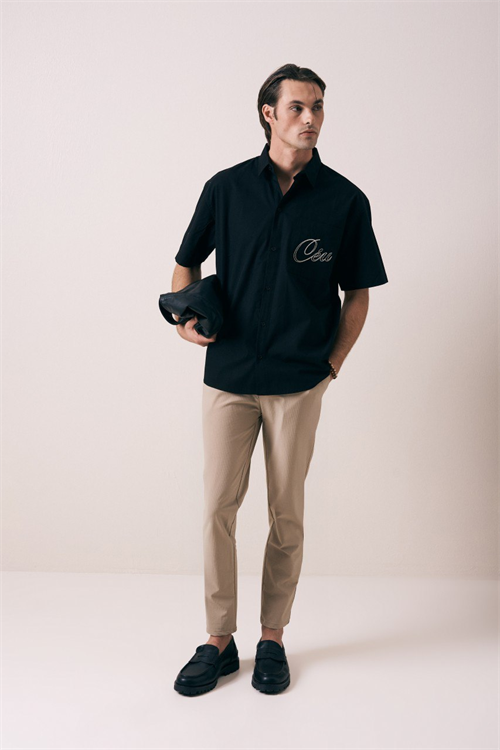 Wholesale Mens Black Shirt