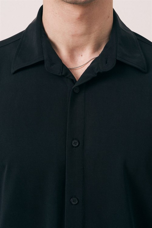 Wholesale Mens Black Shirt