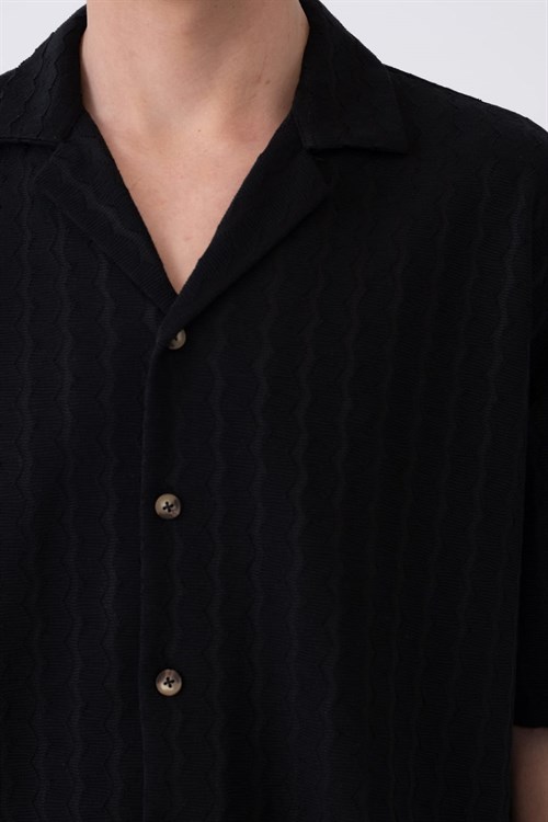 Wholesale Mens Black Shirt