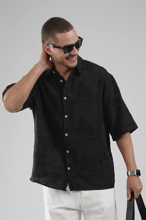 Wholesale Mens Black Shirt
