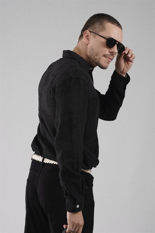 Wholesale Mens Black Shirt