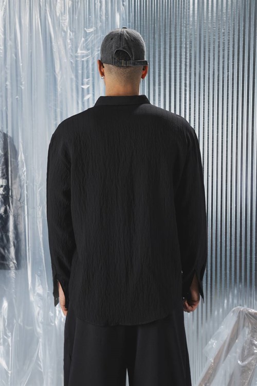 Wholesale Mens Black Shirt