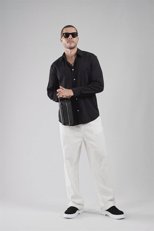 Wholesale Mens Black Shirt