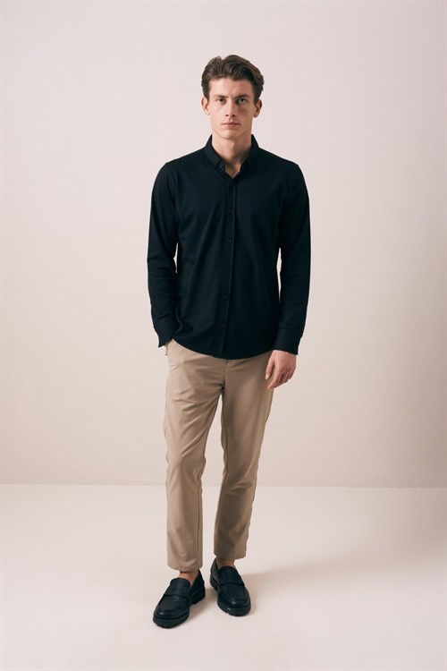 Wholesale Mens Black Shirt