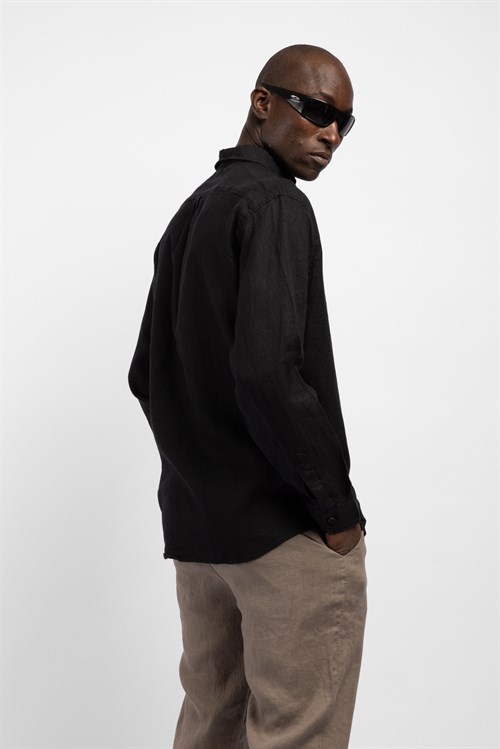 Wholesale Mens Black Shirt