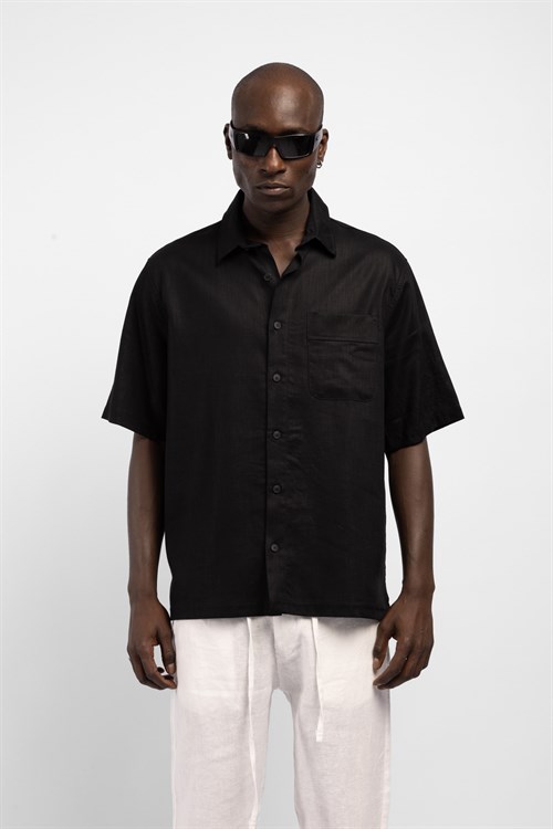 Wholesale Mens Black Shirt