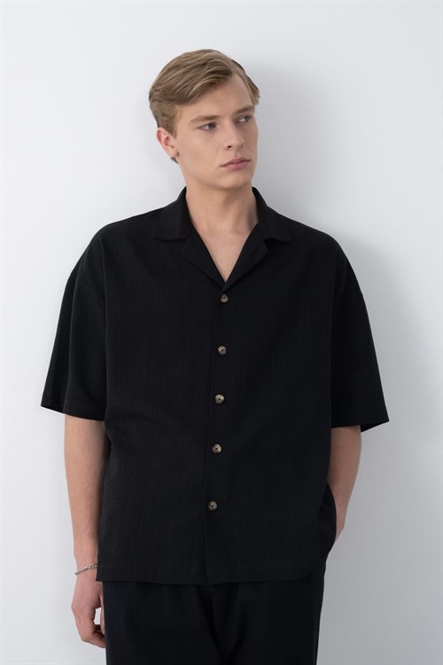 Wholesale Mens Black Shirt