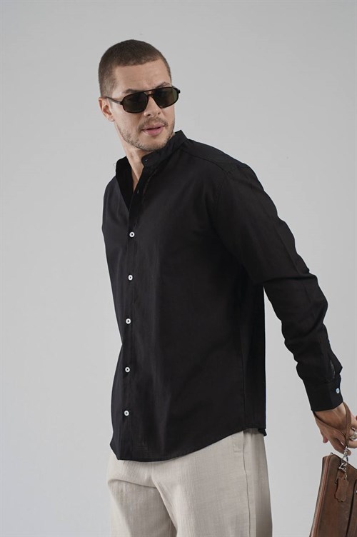 Wholesale Mens Black Shirt