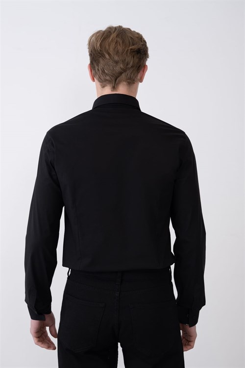Wholesale Mens Black Shirt