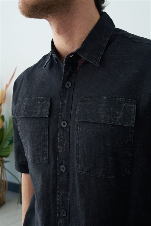 Wholesale Mens Black Shirt
