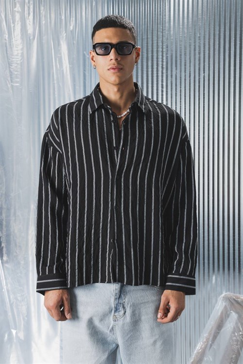 Wholesale Mens Black Shirt