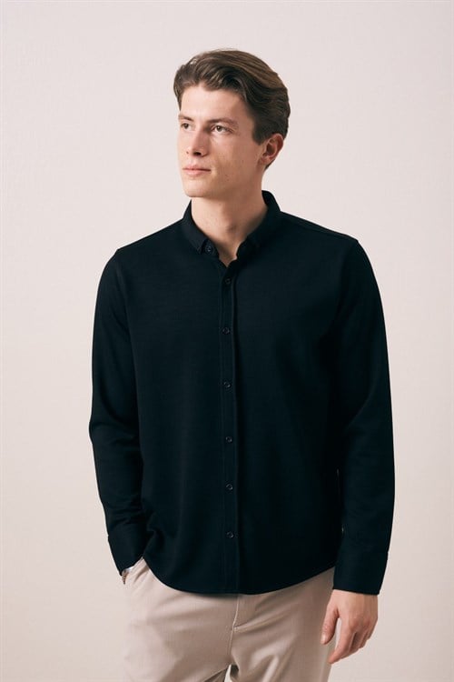 Wholesale Mens Black Shirt