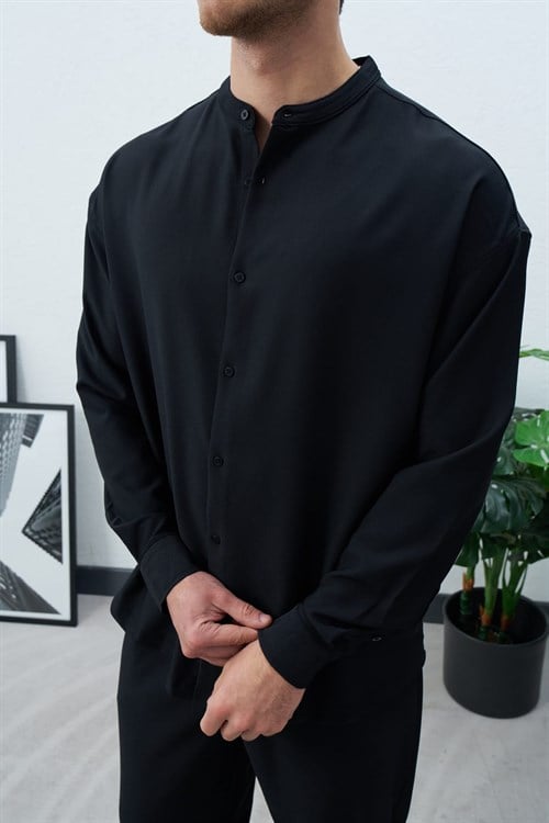 Wholesale Mens Black Shirt