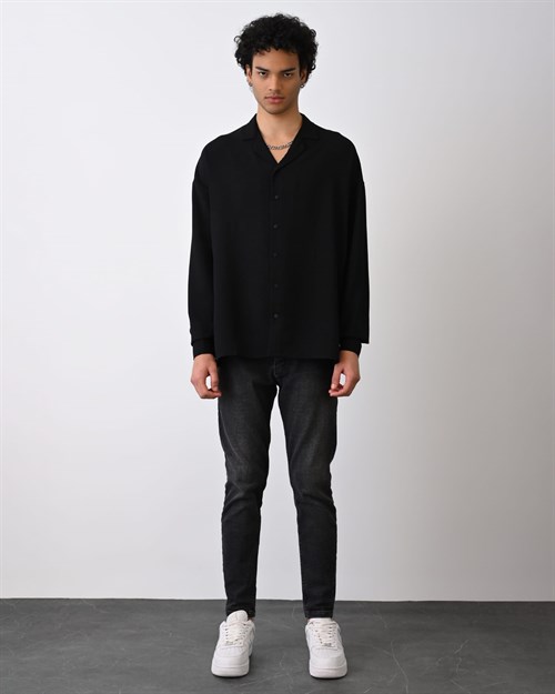 Wholesale Mens Black Shirt