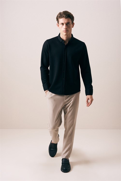 Wholesale Mens Black Shirt