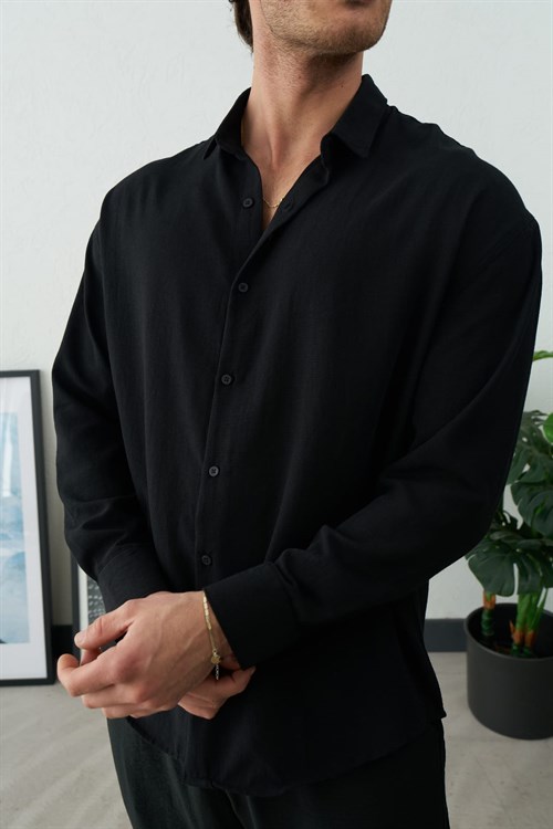 Wholesale Mens Black Shirt