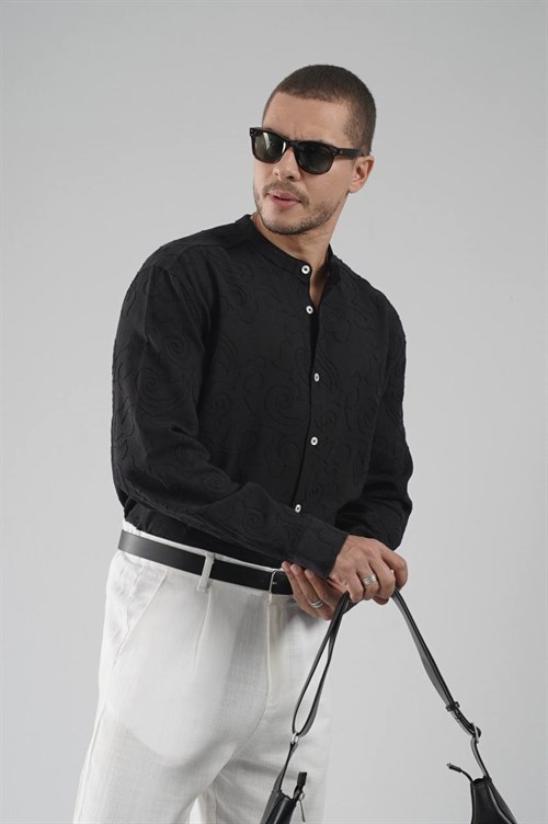 Wholesale Mens Black Shirt