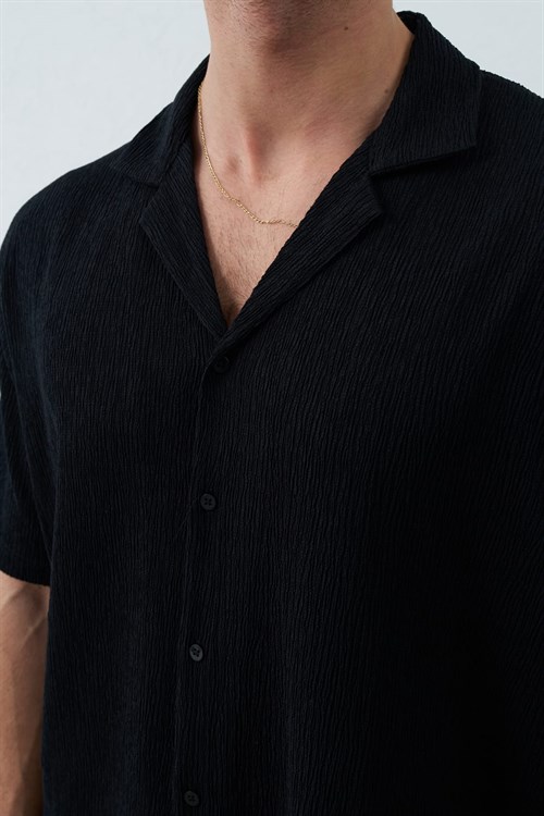 Wholesale Mens Black Shirt