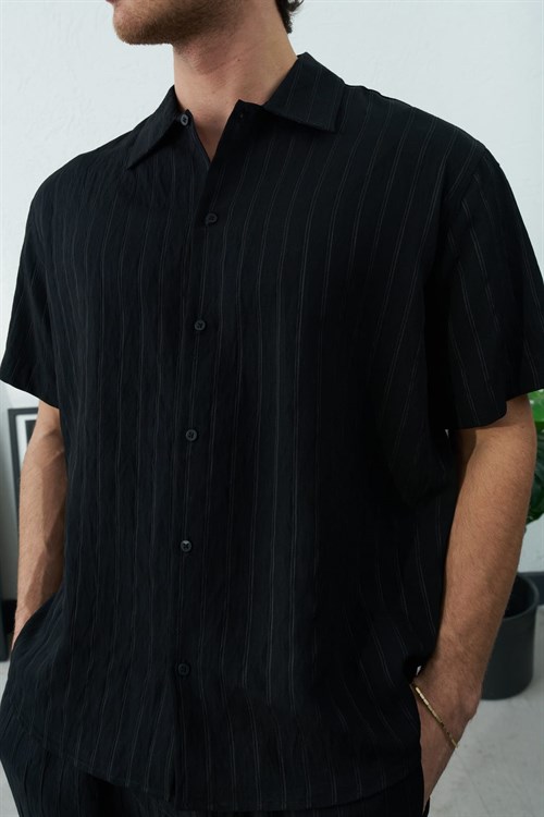 Wholesale Mens Black Shirt