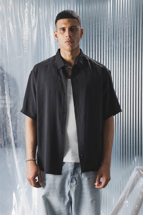Wholesale Mens Black Shirt