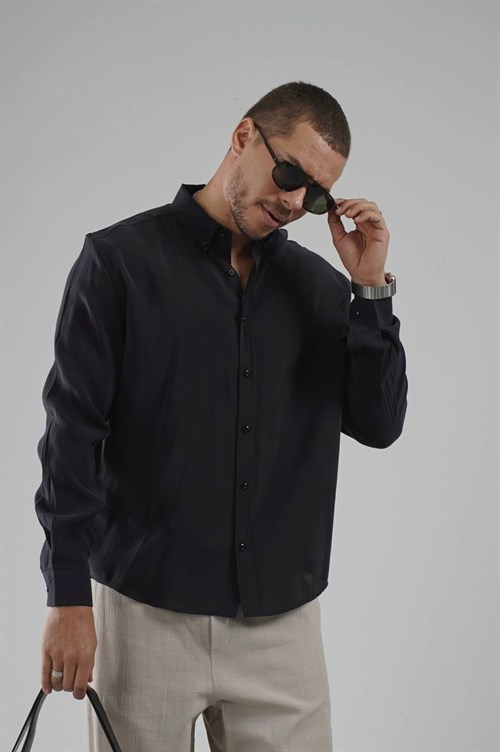 Wholesale Mens Black Shirt