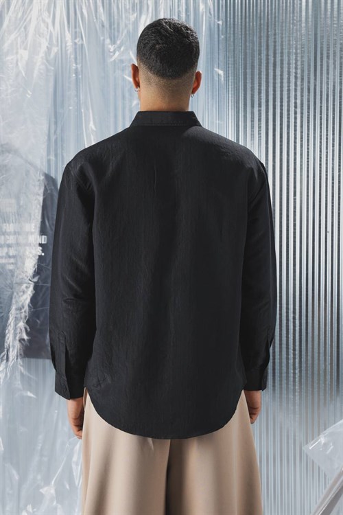 Wholesale Mens Black Shirt