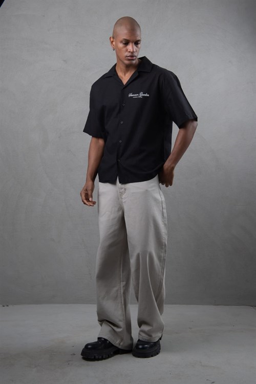 Wholesale Mens Black Shirt