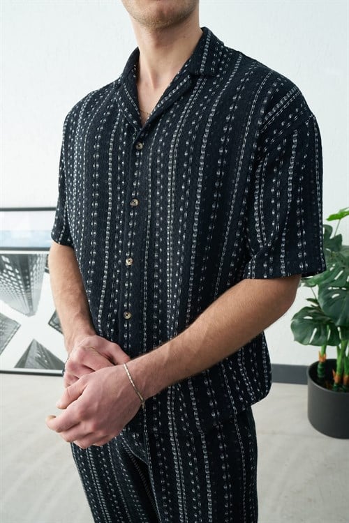 Wholesale Mens Black Shirt