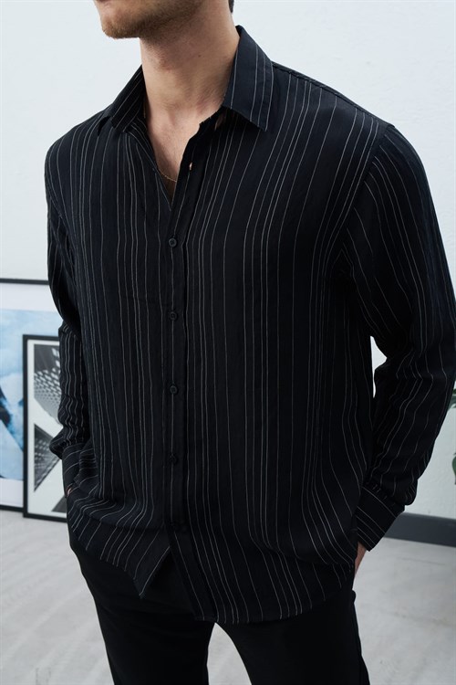 Wholesale Mens Black Shirt