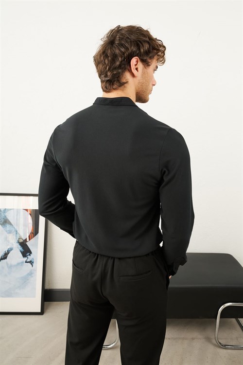 Wholesale Mens Black Shirt