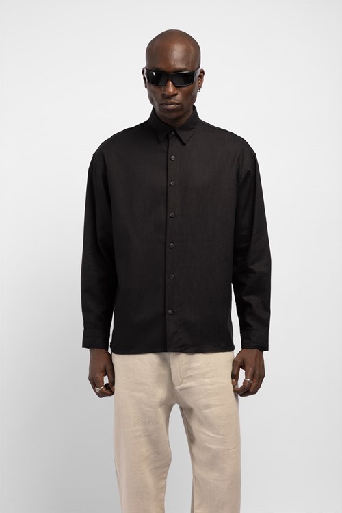 Wholesale Mens Black Shirt