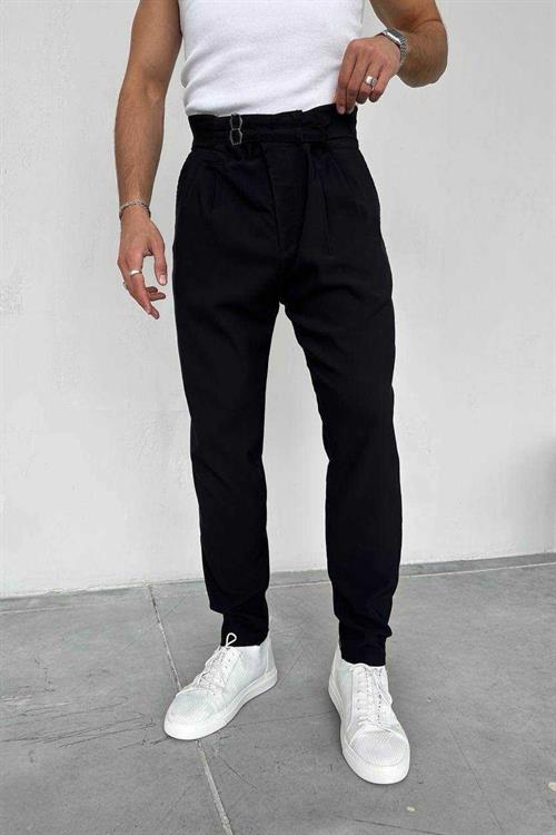 Wholesale Mens Black Slim Fit Pants