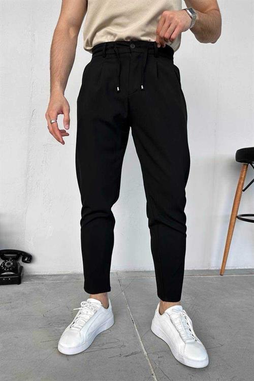 Wholesale Mens Black Slim Fit Pants