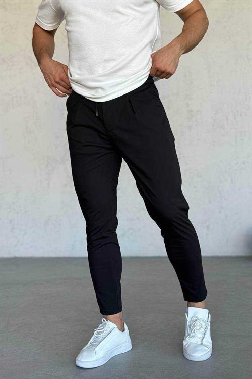 Wholesale Mens Black Slim Fit Pants