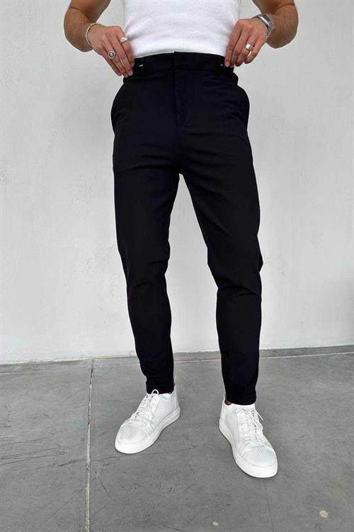 Wholesale Mens Black Slim Fit Pants