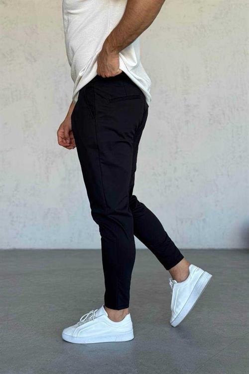 Wholesale Mens Black Slim Fit Pants
