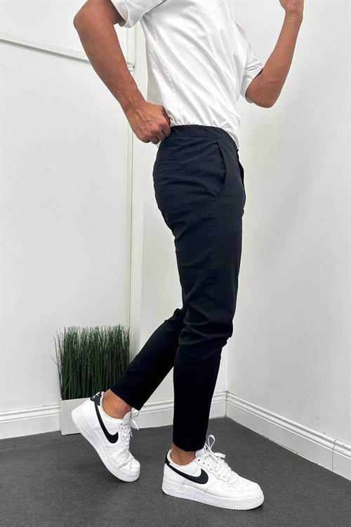 Wholesale Mens Black Slim Fit Pants